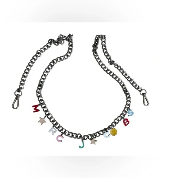 Marc Jacobs | Bags | Marc Jacobs Charm Logo Chain Shoulder